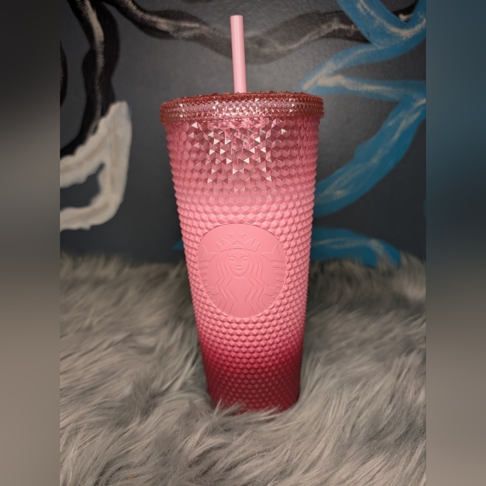 Starbucks Pink Studded Tumbler
